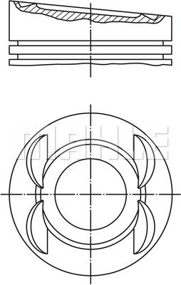 WILMINK GROUP Поршень WG1104339